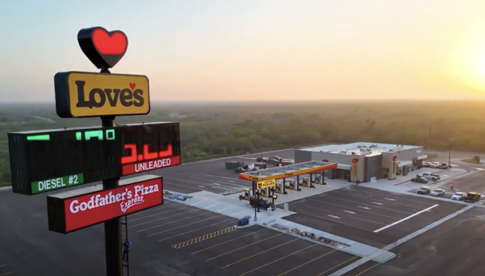 Love’s expansion adds 59 truck spaces to South Texas region