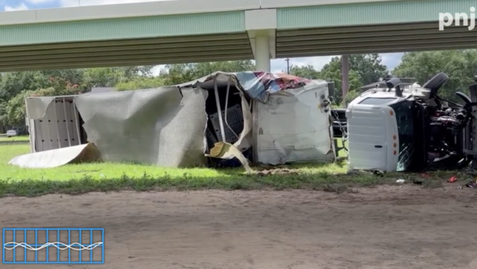 Trucker Survives Plunge From Elevated I-110 Without Injury