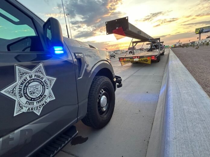 Trucker grounded after Arizona trooper cites multiple safety violations
