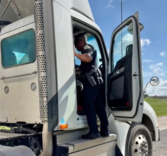 Truckers cited for lane violations during Atchafalaya Basin enforcement operation