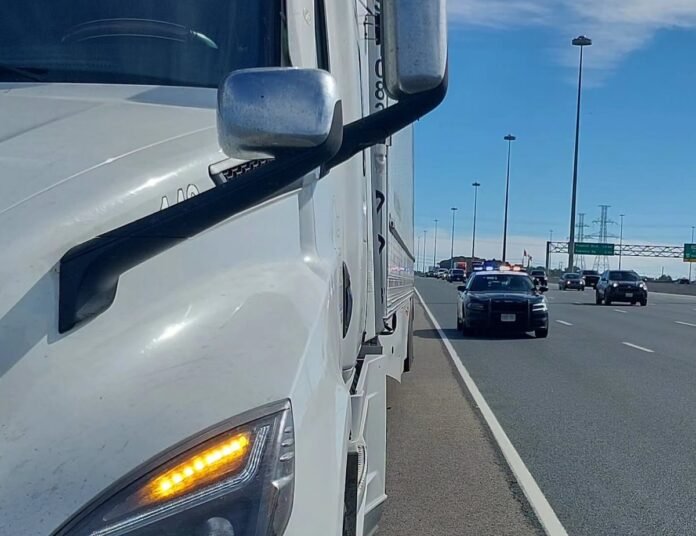 CDL suspended and truck impounded following motorist's emergency 911 call